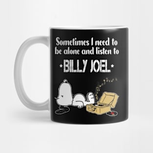 Billy Joel // Aesthetic Vinyl Record Vintage // T-Shirt Mug